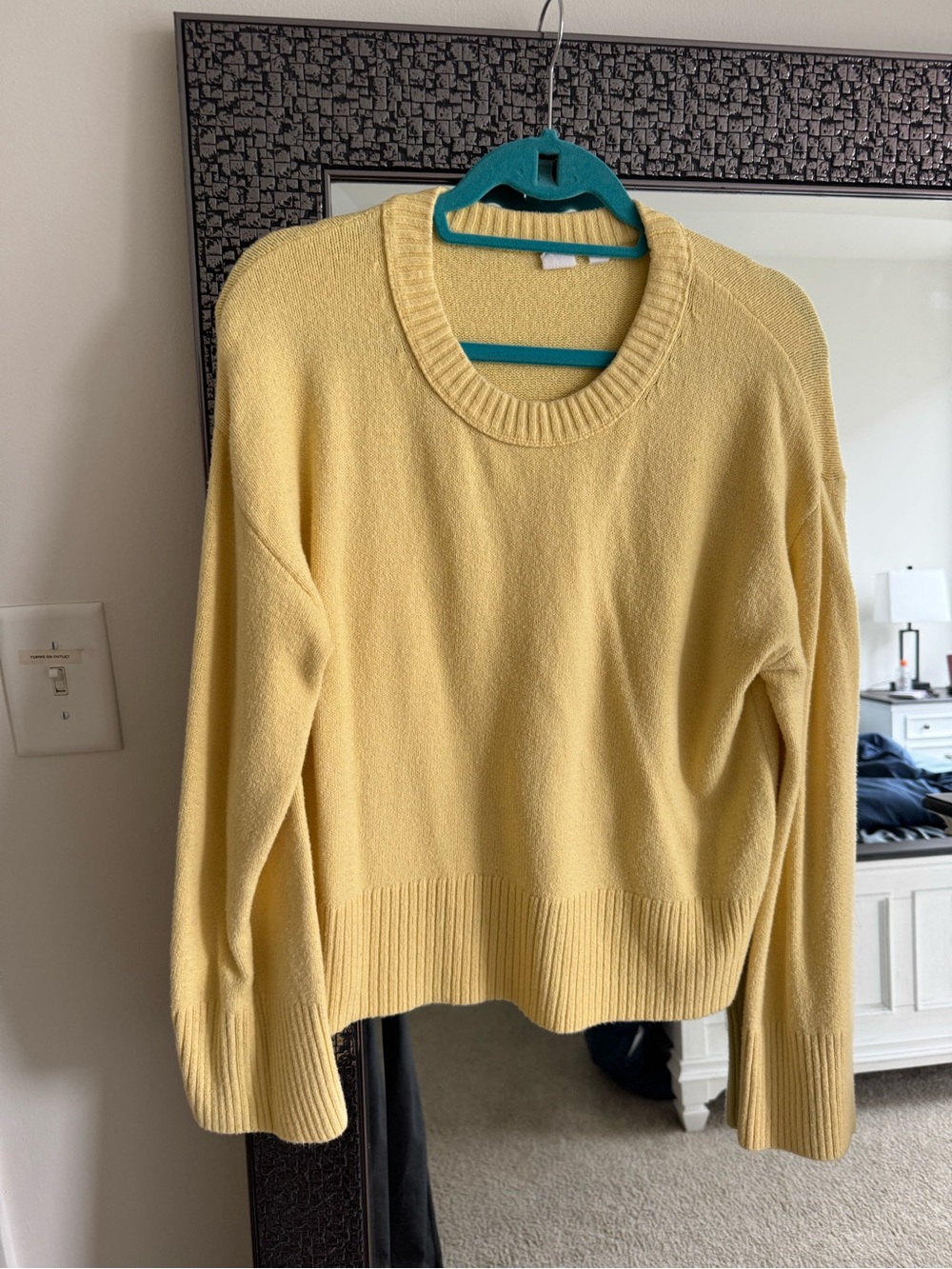Yellow GAP sweater